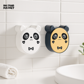 COVERED SOAP DISH – PUNCH-FREE WALL MOUNT FOR BATHROOM